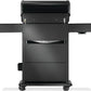 Napoleon Bbq RPS425RSIBNK2PHM Phantom Rogue Pro-S 425 Rsib With Infrared Side And Rear Burner , Natural Gas, Matte/Matt Black
