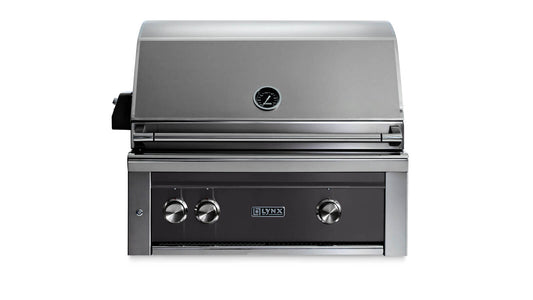 Lynx L30R3OBLP 30" Built-In Grill W/ Rotisserie - Obsidian