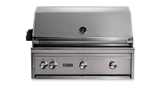 Lynx L36ATRLSNG 36" Built-In Grill - All Trident™ W/ Rotisserie - Limestone