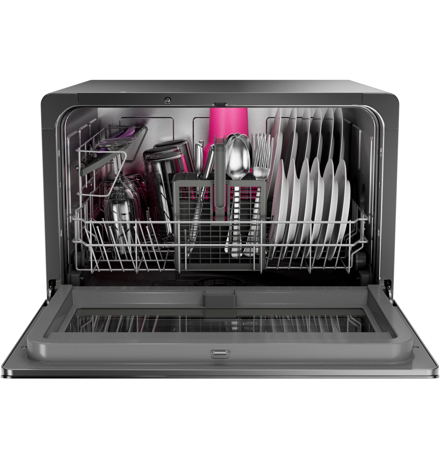 Ge Appliances PZF560HGWBB Ge Profile&#8482; Energy Star® Smart Compact Dishwasher For Countertop Or Built-In