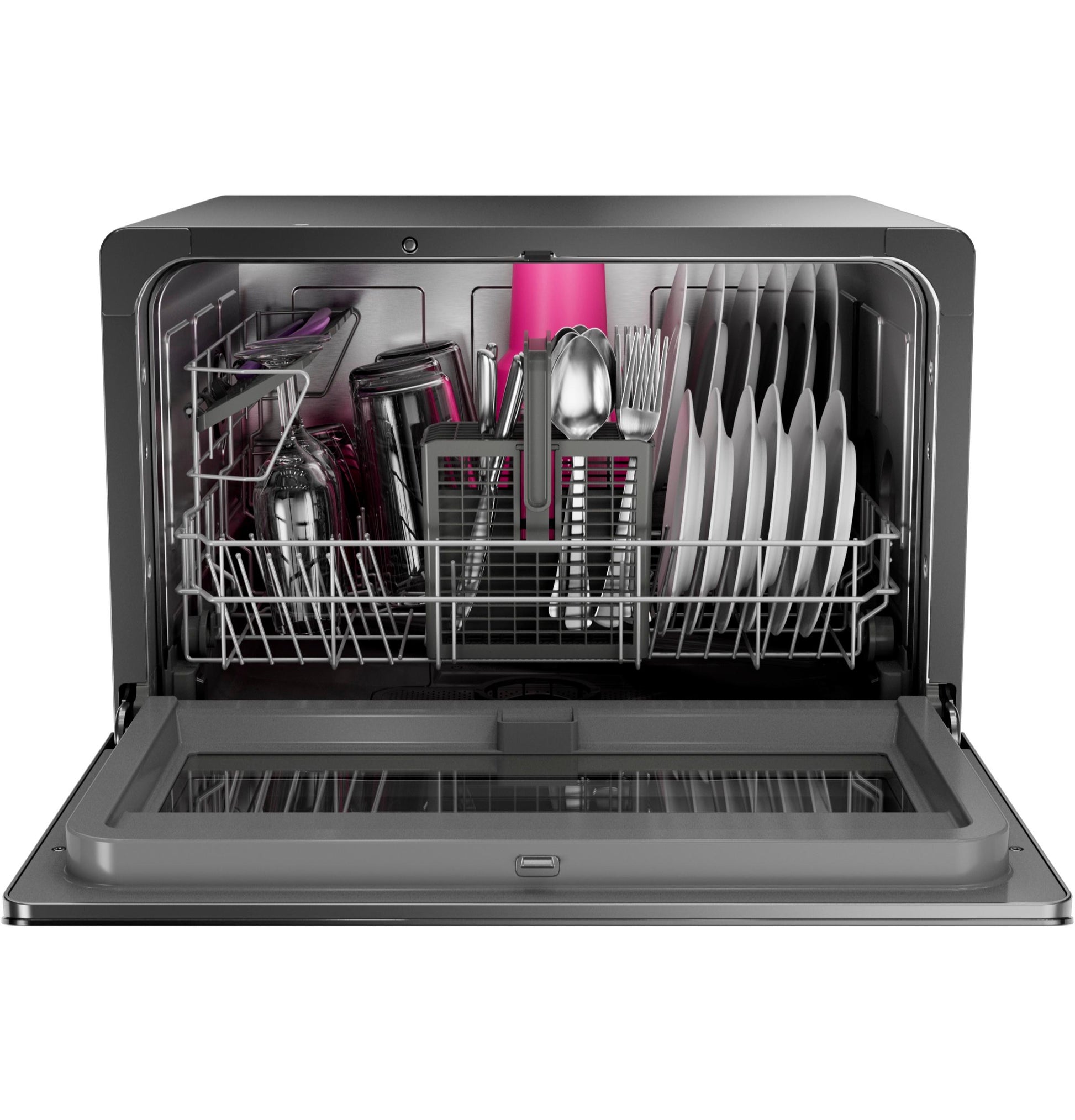 Ge Appliances PZF560HGWBB Ge Profile&#8482; Energy Star® Smart Compact Dishwasher For Countertop Or Built-In
