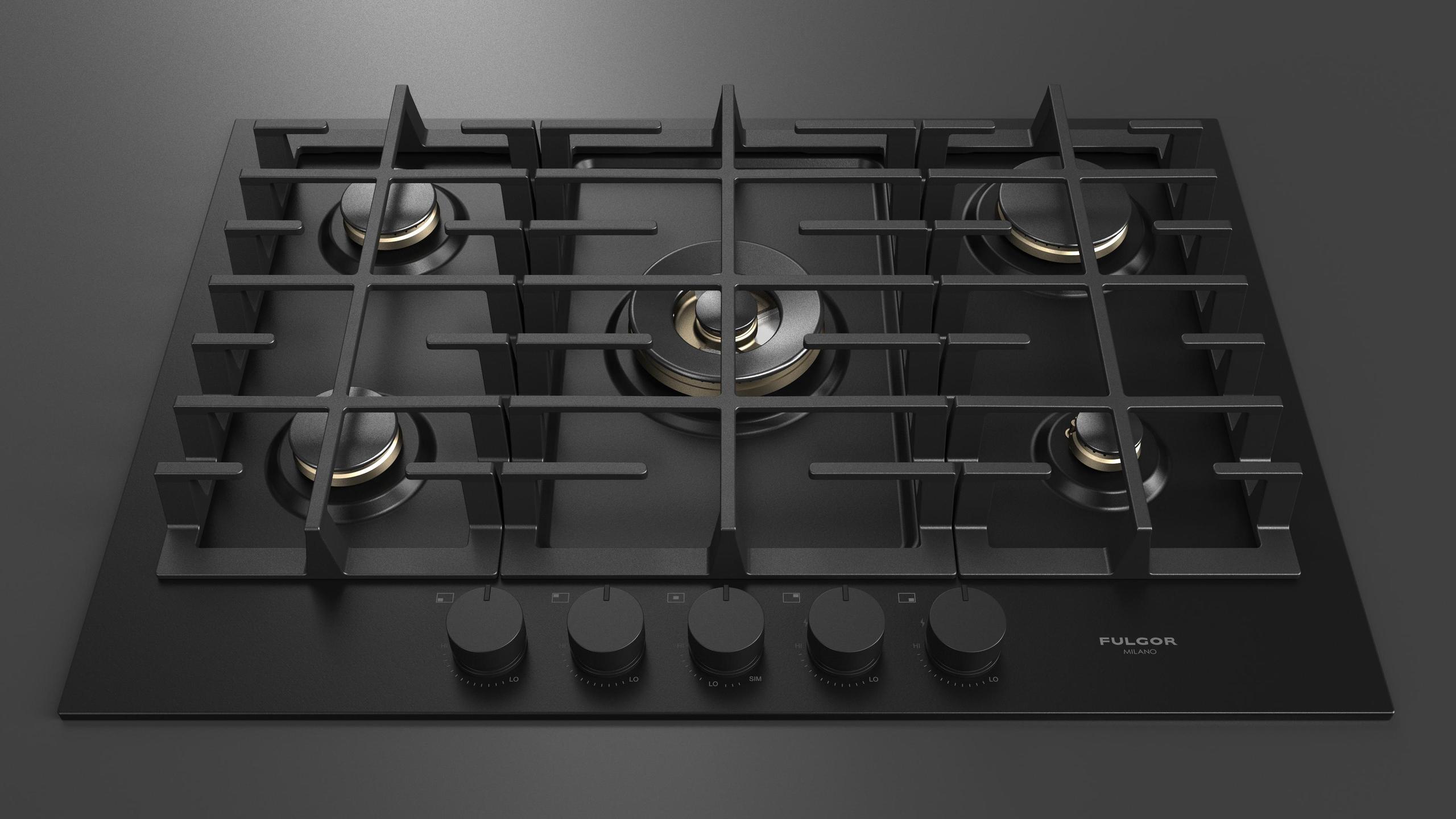 Fulgor Milano F4MGK30MB1 Gas Cooktop - Thumbnail 3