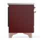 Ilve UMDIB40NR3BUP Ilve Umdib40Nr3Bup Majestic Iii 40 Inch Induction Range With 6 Elements, 3.82 Cu. Ft. Total Oven Capacity (Triple Glass Door, Burgundy, Copper)