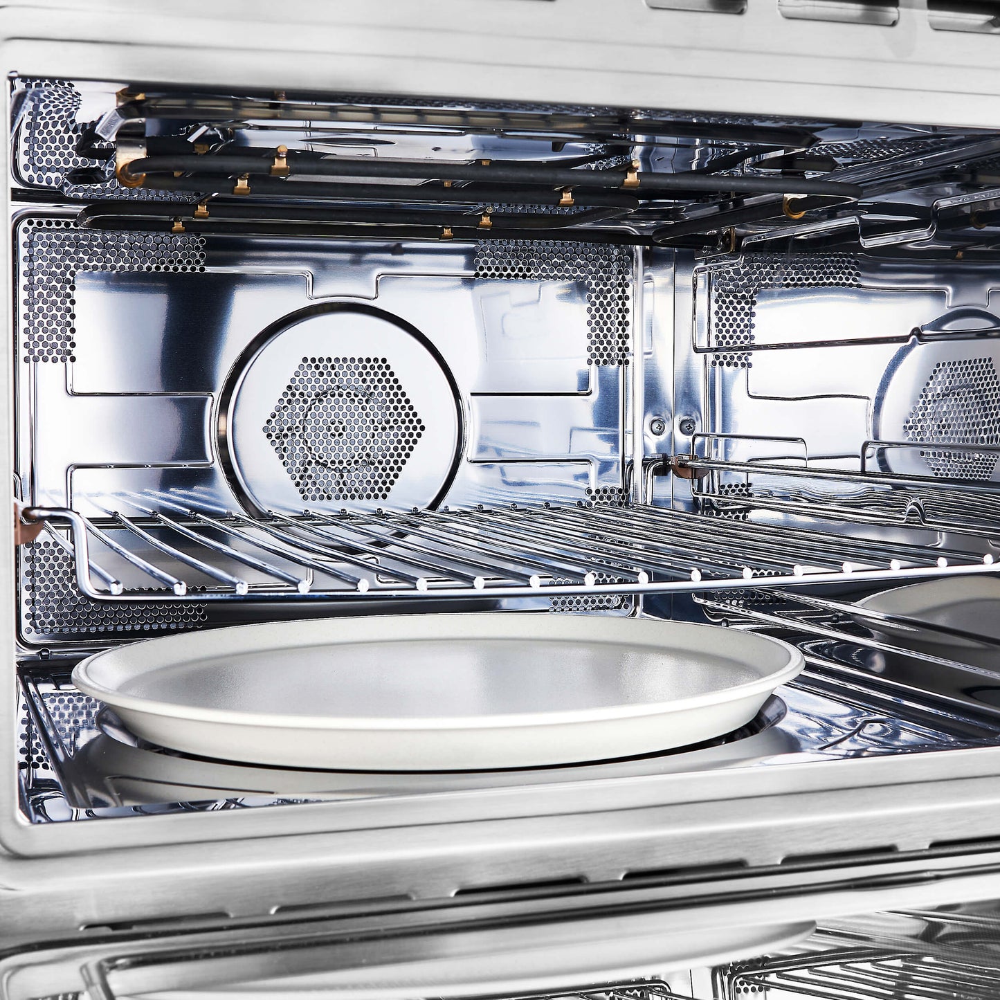 Forno FMWDR309324WHT Forno Oliena Espresso White 24-Inch Built-In Microwave And Convection Oven Combo, 1.6 Cu.Ft, 1750W Convection, 1000W Microwave, Stainless Steel Interior, Glass Touch Controls, Sensor Cooking
