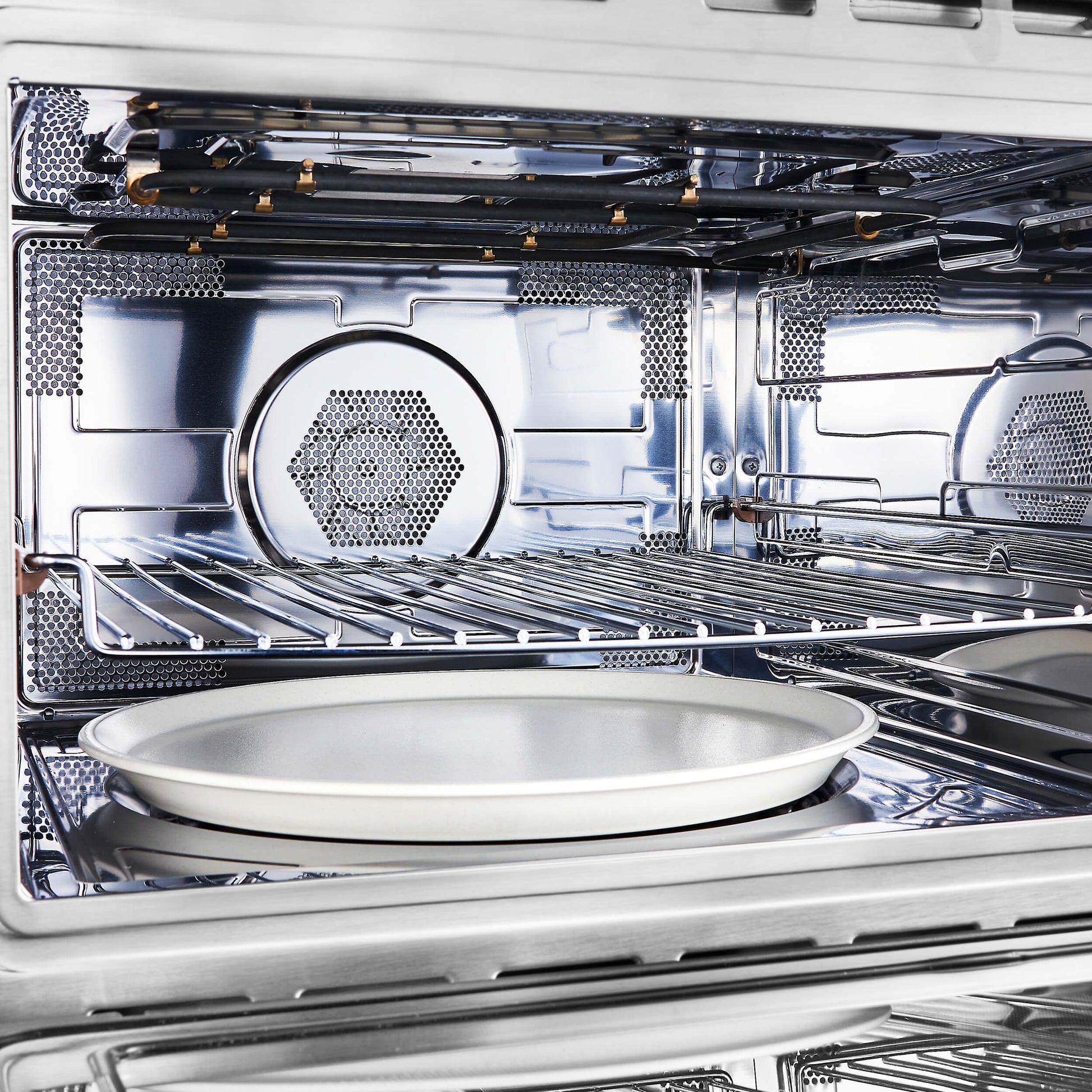 Forno FMWDR309324WHT Forno Oliena Espresso White 24-Inch Built-In Microwave And Convection Oven Combo, 1.6 Cu.Ft, 1750W Convection, 1000W Microwave, Stainless Steel Interior, Glass Touch Controls, Sensor Cooking