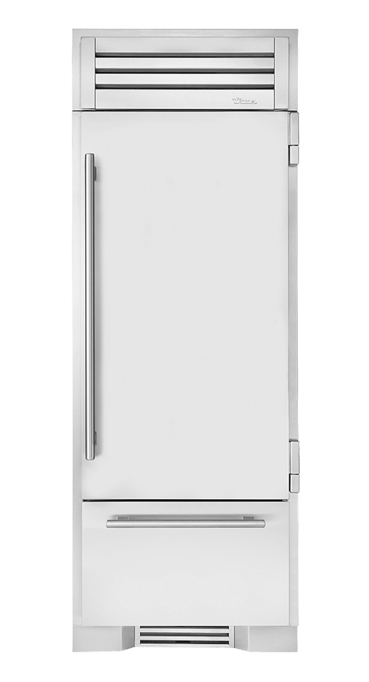 True Residential TR30RBFRSSA 30 Inch Solid Stainless Door Right Hinge Refrigerator With Bottom Freezer