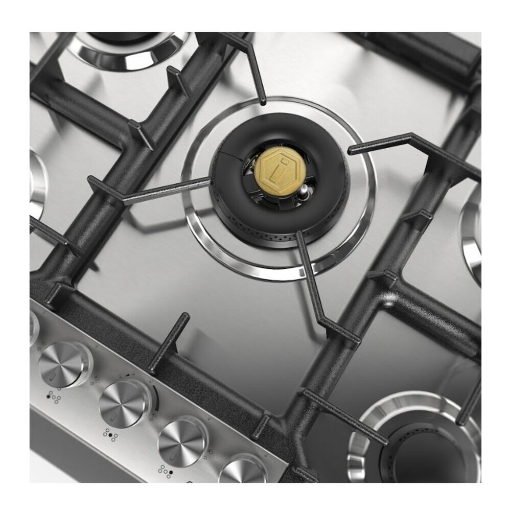 Ilve UHCPT75SSLP Ilve Uhcpt75Sslp Professional Plus Ii 30 Inch Built-In Gas Cooktop With 5 Burners, In Stainless Steel (Liquid Propane)