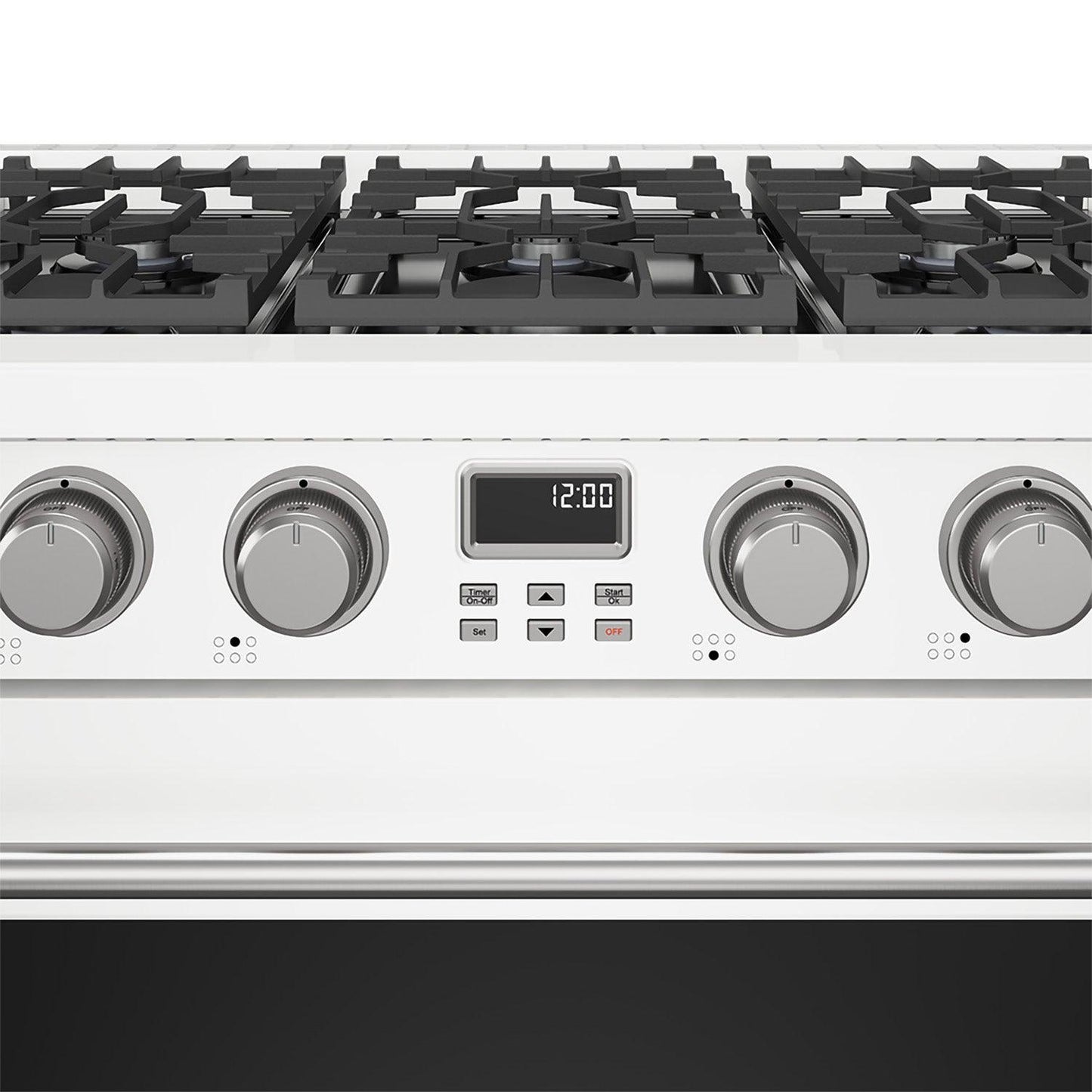 Thor Kitchen ARG36WLP 36 Inch Liquid Propane Range In White - Contemporary Professional