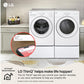 Lg WM3420CW 4.5 Cu. Ft. Ultra Large Capacity Smart Front Load Washer