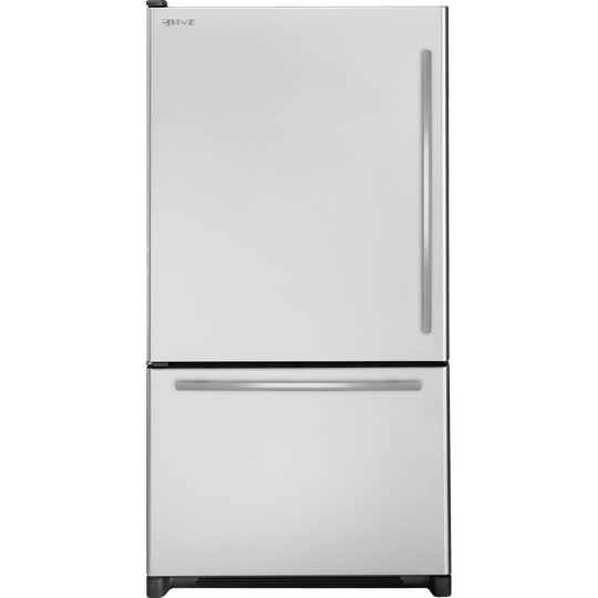 Jennair JBL2088WEM 69" Cabinet Depth Bottom-Mount Left Hand Door Swing Refrigerator With Internal Dispenser Refrigeration Jenn-Air