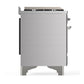 Ilve UM48FNR3SSCLP Ilve Um48Fnr3Ssclp Majestic Iii 48 Inch Dual Fuel Range With 8 Burners And Griddle, Dual Function Burner Up To 25,000 Btu (Liquid Propane, Triple Glass Door, Stainless Steel, Chrome)