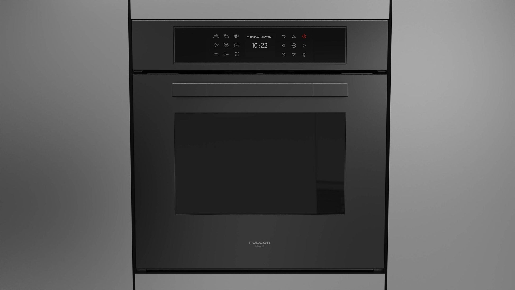 Fulgor Milano F7MSP24MB1 24" Touch Control Self-Clean Oven