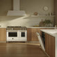 Bertazzoni RFD36FZNW Bertazzoni Master Series 36 In. 26.2 Cu. Ft. Bianco Matt With Gold Accents Counter Depth French Door Refrigerator