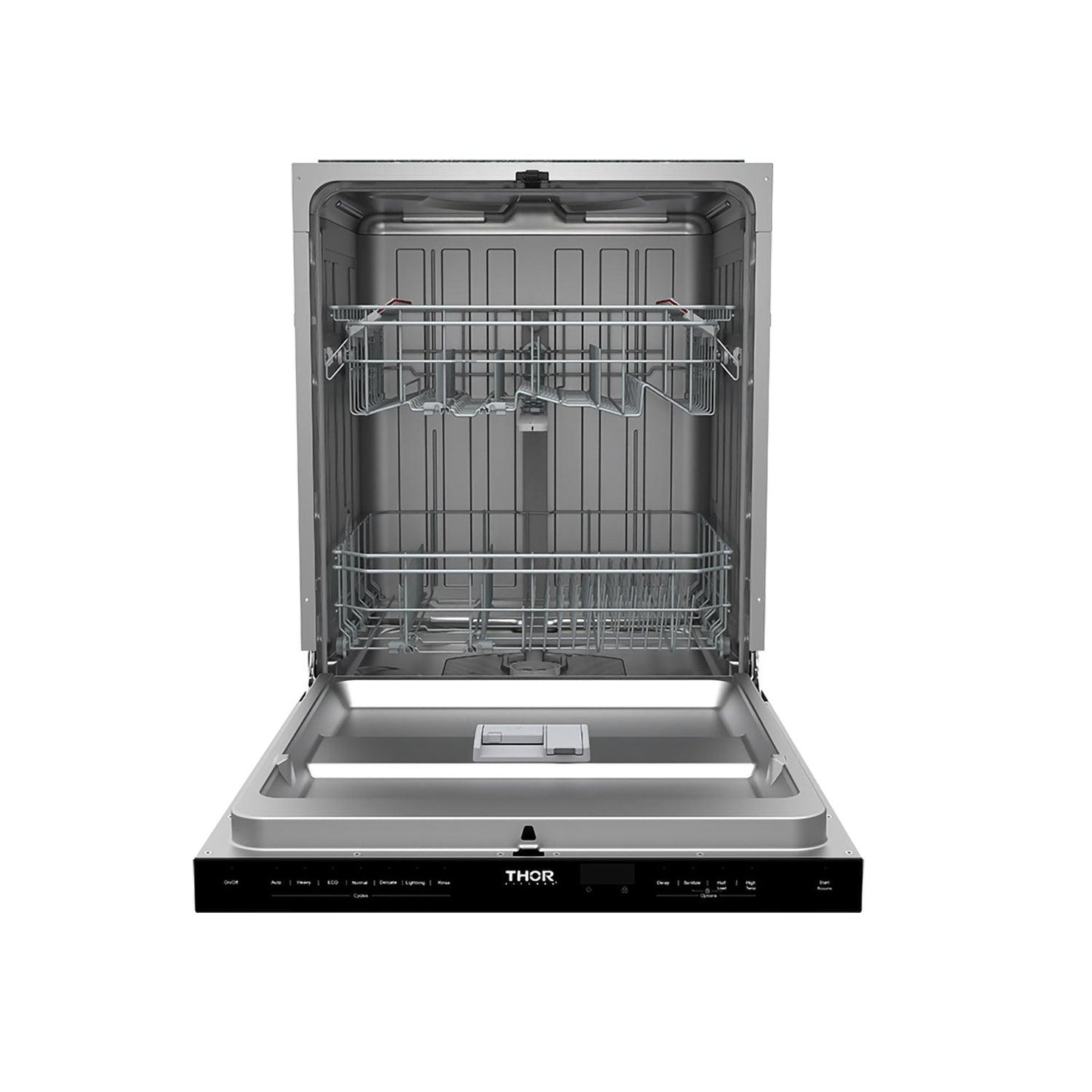 Thor Kitchen TDW24PTB 24 Inch Built-In Top Control Dishwasher With Pocket Handle - Black