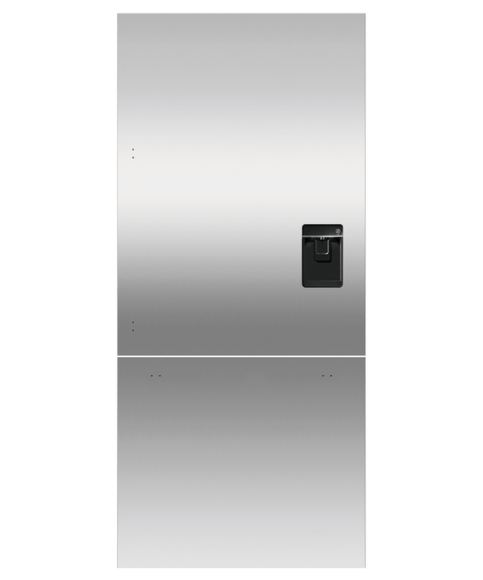 Fisher & Paykel RD3684WRU Door Panel For Integrated Ice & Water Refrigerator Freezer, 36", Right Hinge
