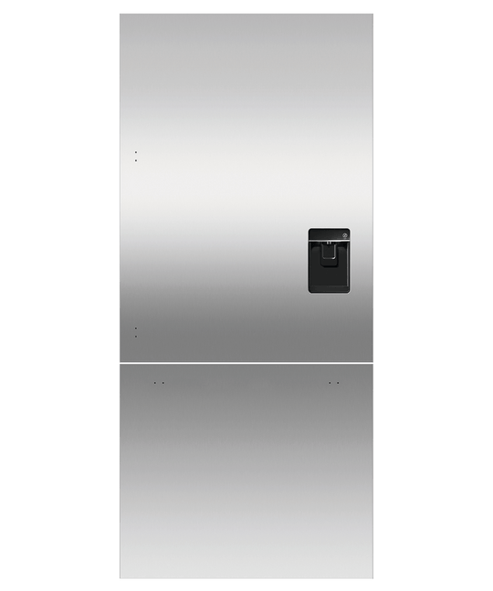 Fisher & Paykel RD3684WRU Door Panel For Integrated Ice & Water Refrigerator Freezer, 36", Right Hinge