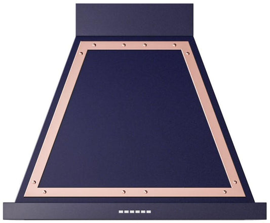 Ilve UANB30MBP Nostalgie 30 Inch Blue Wall Mount Range Hood