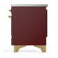 Ilve UMDIB40QNR3BUG Ilve Umdib40Qnr3Bug Majestic Iii 40 Inch Induction Range With 6 Elements, 3.82 Cu. Ft. Total Oven Capacity (Solid Door, Burgundy, Brass)