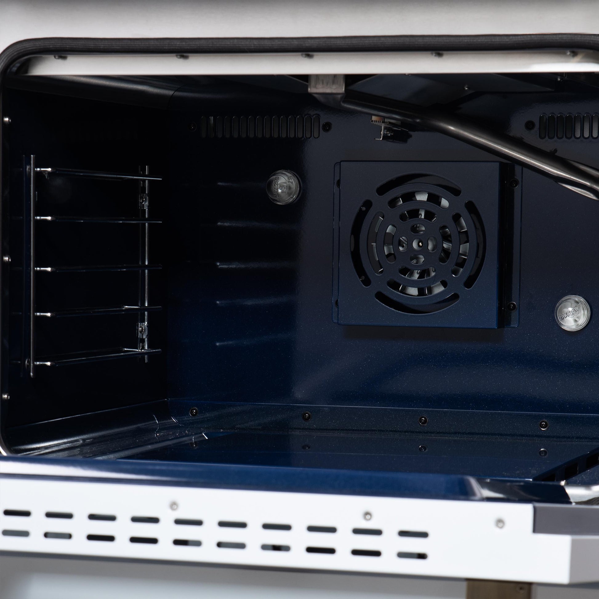 Forno FFSGS623948WHT Forno Massimo 48-Inch White Freestanding Gas Range, 8 Burners, True Convection Oven