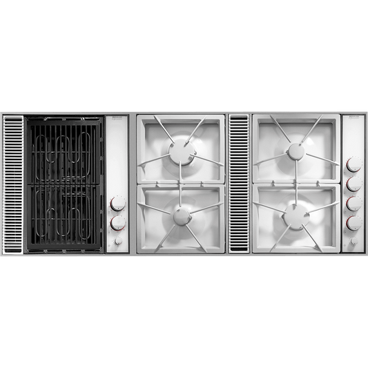 Jennair CVGX2423W 34" Expressions Collection Gas Downdraft Cooktop