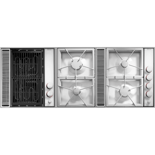 Jennair CVGX2423W 34" Expressions Collection Gas Downdraft Cooktop