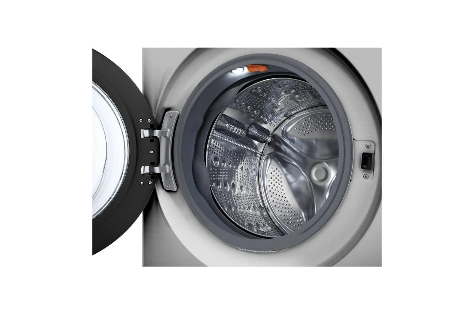 Lg WM5800HVA 5.0 Cu. Ft. Mega Capacity Smart Front Load Washer With Turbowash® 360(Degree), Built-In Intelligence And Hybrid Electronic Controls With Lcd Display