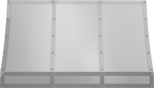 Zephyr CHFT48ASX Forte Wall Custom Hood, 48In, Ss, Body Only Insert Sold Separately