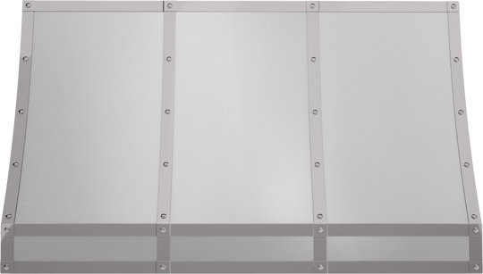 Zephyr CHFT48ASX Forte Wall Custom Hood, 48In, Ss, Body Only Insert Sold Separately