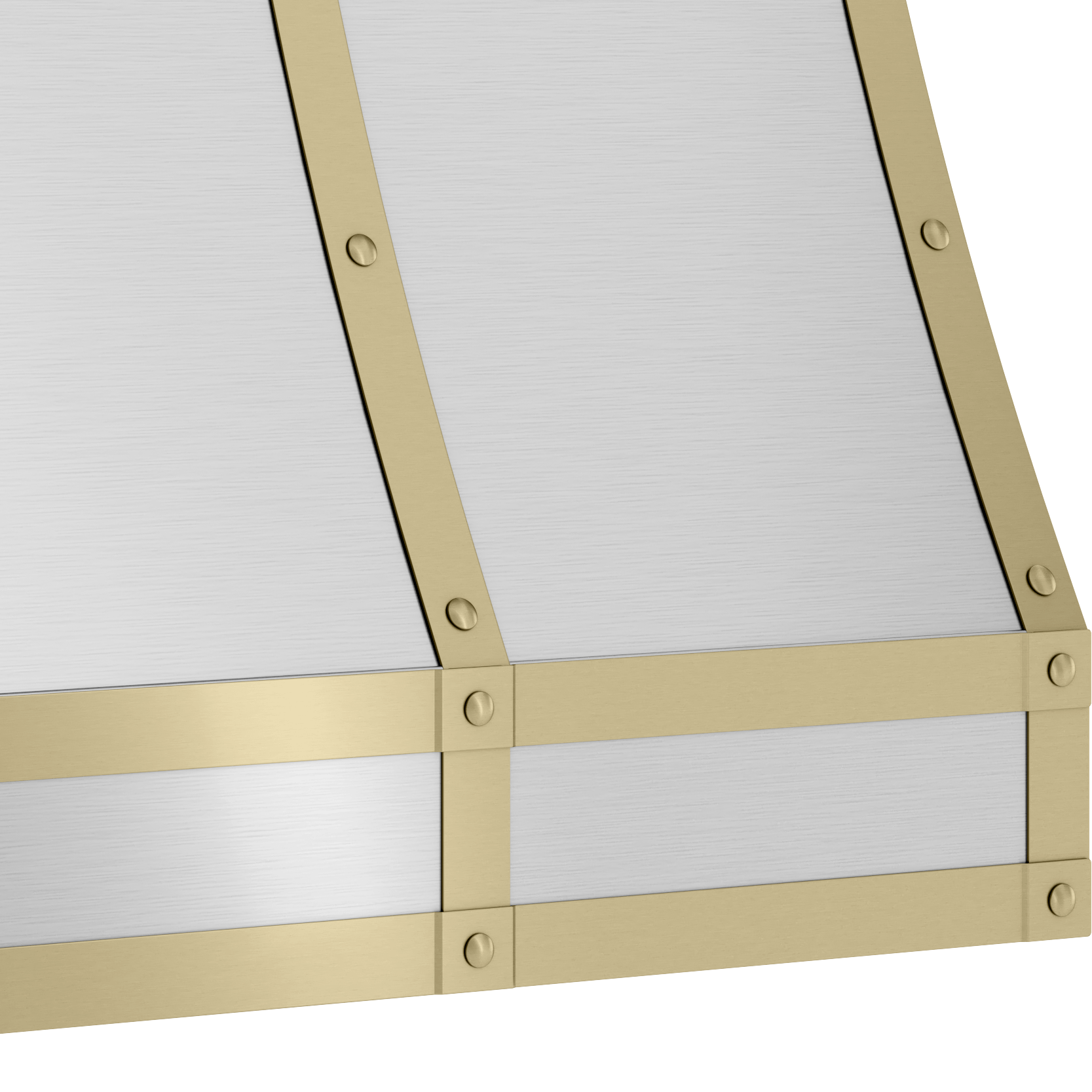 Zephyr BKDC13618ASG Duct Cover Banding Kit, 36In X 18In, Satin Gold