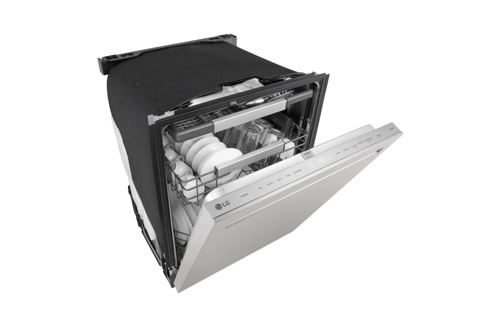 Lg LDNPH654S Smart Top Control Flushfit Design Dishwasher With 1-Hour Wash & Dry, Quadwash® Pro, Truesteam® And Dynamic Heat Dry™