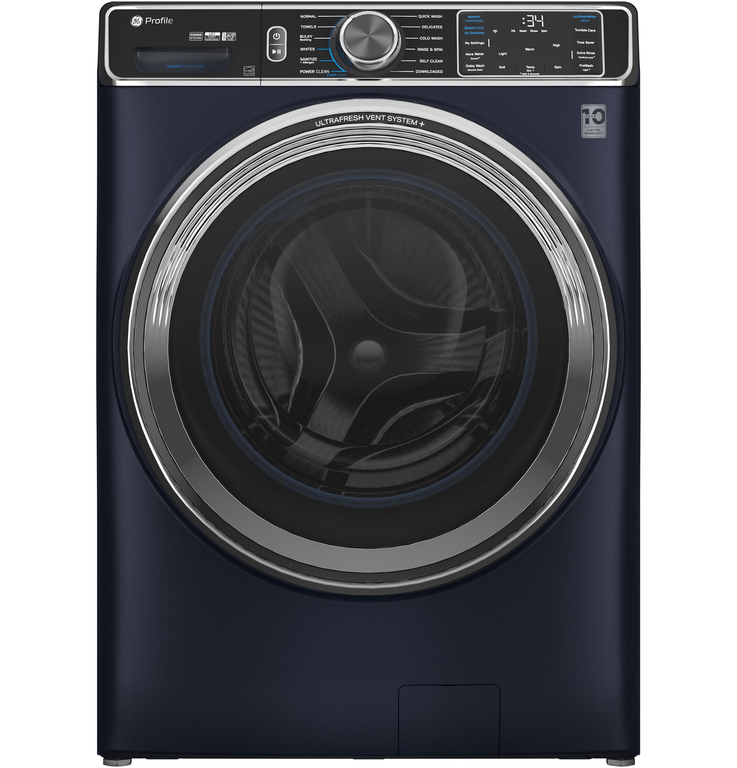 Ge Appliances PFW870SPVRS Ge Profile™ 5.3 Cu. Ft. Capacity Smart Front Load Energy Star® Washer With Ultrafresh™ Vent System+ With Odorblock™