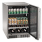 Marvel MRBV224SG31A 24 Inch Beverage Center With Door Style - Stainless Steel Frame Glass