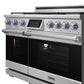 Thor Kitchen XRD48ELP 48 Inch X Series Professional Freestanding Dual Fuel Range Liquid Propane