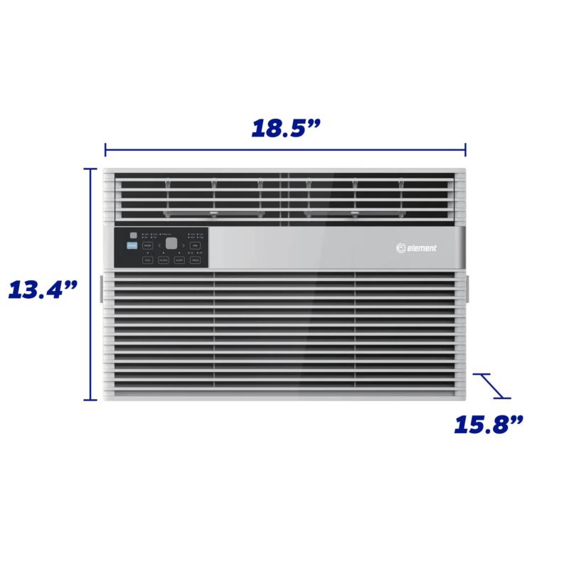 Element Appliance EWR08C Element 8,000 Btu Window Air Conditioner - White (Ewro8Be, Ewro8C)