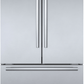 Bosch B36CT84SNS 800 Series, French Door Bottom Freezer, Multi Door, 36'', Brushed Steel (With Anti-Fingerprint)