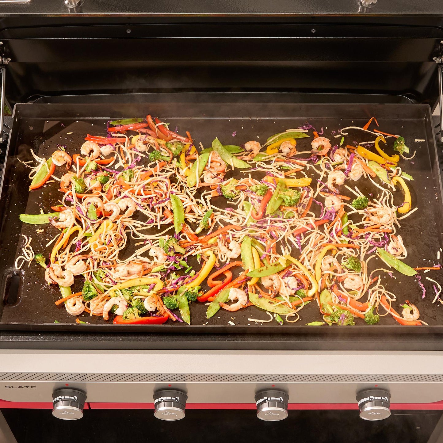 Weber 1502035 Slate® 36" Rust-Resistant Griddle (Natural Gas) - Black