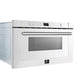 Forno FMWDR300024WHT Forno Capoliveri Espresso 24-Inch Microwave Drawer, White, 1.2 Cu.Ft, 1500 Watts, Built-In, Touch Control Lcd Display, Auto-Touch Open/Close, 11 Power Levels, Sensor Cooking