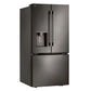 Lg LF25H6330D 25 Cu.Ft. 3-Door French Door Refrigerator With New Hybrid Handle Design And External Ice And Water Dispenser