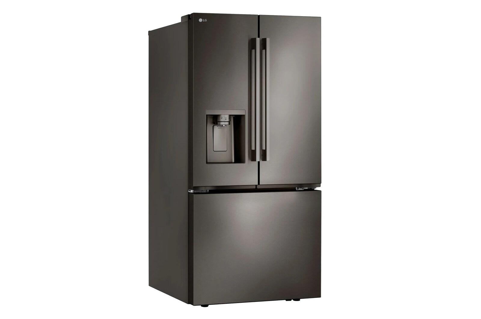 Lg LF25H6330D 25 Cu.Ft. 3-Door French Door Refrigerator With New Hybrid Handle Design And External Ice And Water Dispenser