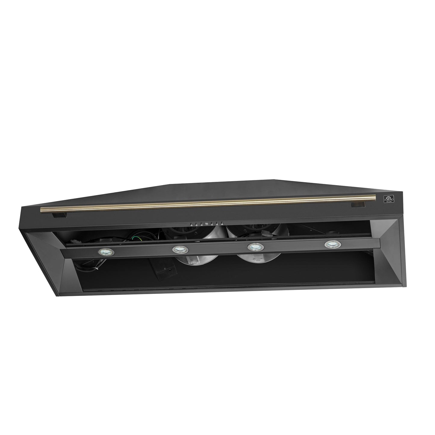 Forno FRHWM509560BLK Forno Aria 60 Inch Wall-Mounted Range Hood In Black