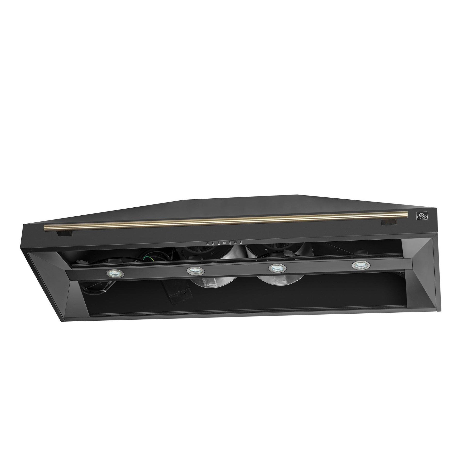 Forno FRHWM509560BLK Forno Aria 60 Inch Wall-Mounted Range Hood In Black