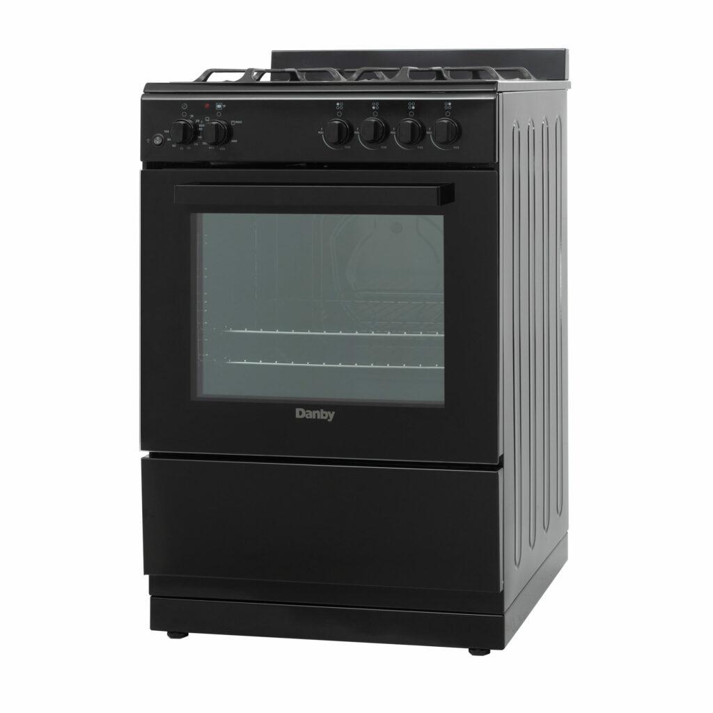 Danby DR24V1BGLP Danby 24" Wide Gas Range In Black