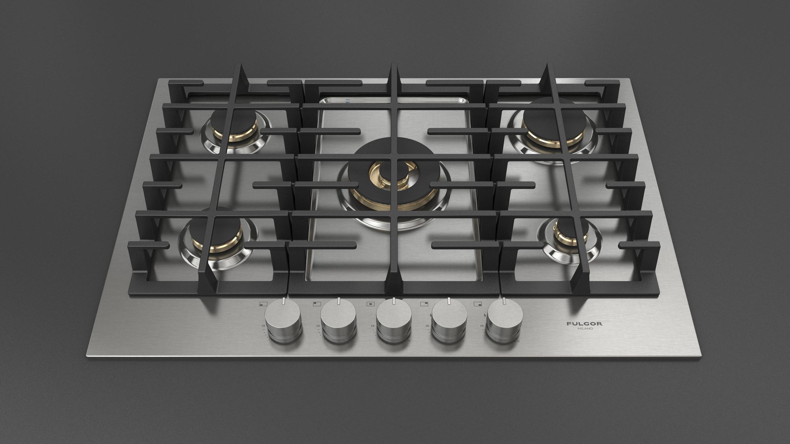 Fulgor Milano F4MGK30MB1 Gas Cooktop - Thumbnail 5