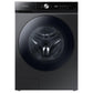 Samsung F1657834084068 Bespoke Ultra Capacity Front Load Washer And Electric Dryer In Brushed Black