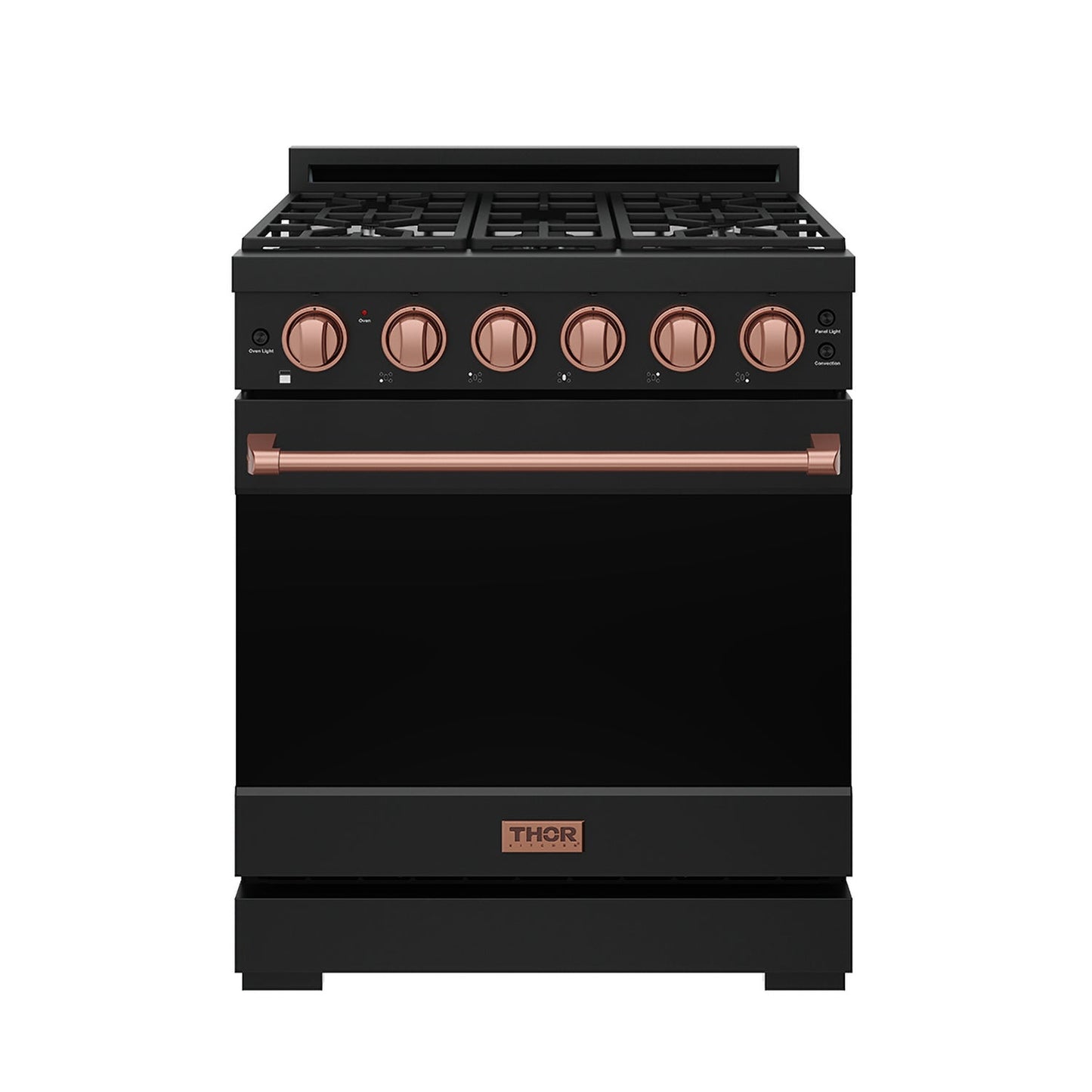 Thor Kitchen RSG30PBLPRSG 30 Inch Professional Liquid Propane With Precision Knob Control In Black/Rose Gold