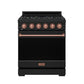 Thor Kitchen RSG30PBRSG 30 Inch Professional Gas With Precision Knob Control In Black/Rose Gold