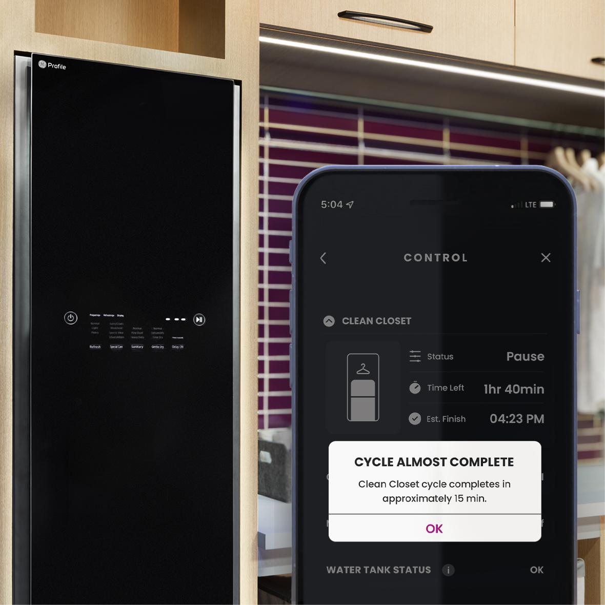 Ge Appliances PFH18HSPVMC Ge Profile™ Steam Closet With Fabric Refresh