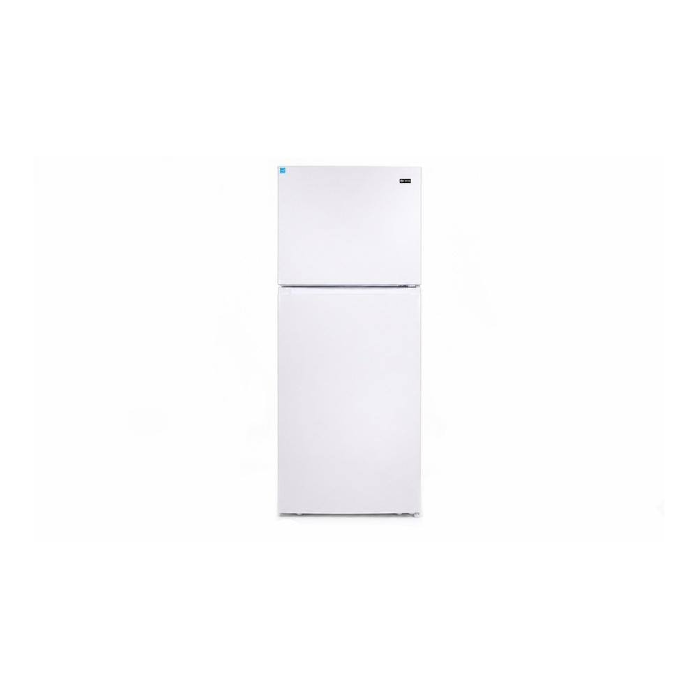 Verona VEFTF2817RWH Verona Veftf2817Rwh 28 Inch Top Freezer Refrigerator With 17.6 Cu. Ft. Total Capacity, Reversible Doors, Recessed Handle, Energy Star (White)