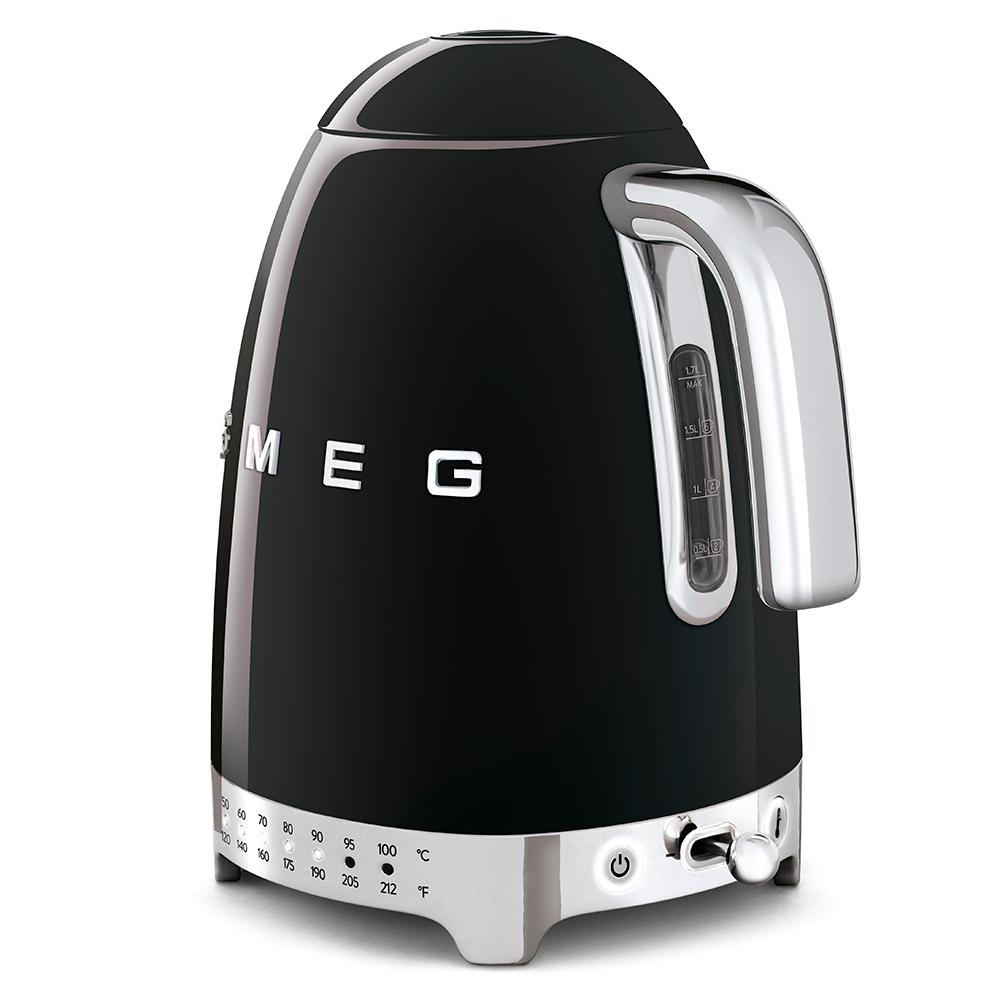 Smeg KLF04BLUS Electric Kettle Black Klf04Blus