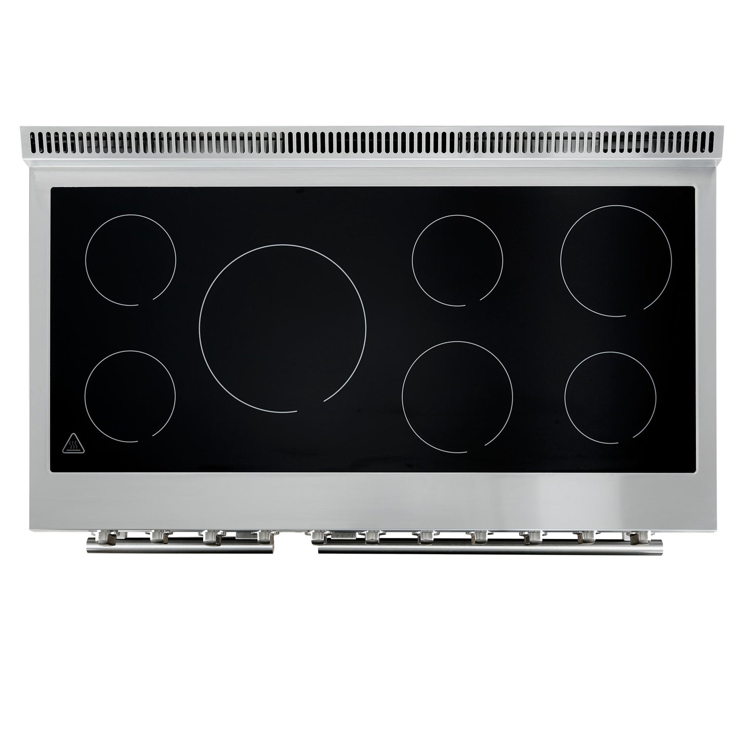 Forno FFSEL601148 Forno Paolo 48 Inch Freestanding Electric Range, Stainless Steel, 6.7 Cu.Ft, True Convection Oven, Energy Efficient